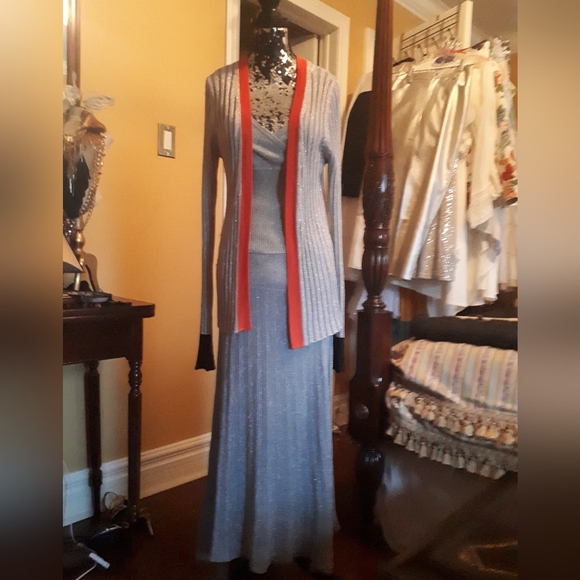 Zara silver maxi skirt - Picture 8 of 8